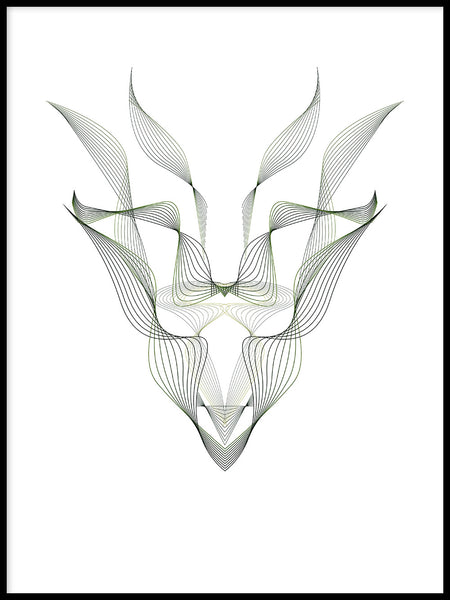 Poster: Antelope, av Jeanett Silwärn