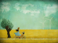 Poster: Cykeltur, av Majali Design & Illustration