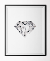 Poster: Diamond, av Lotta Larsdotter