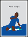 Poster: Didier Drogba, av Tim Hansson