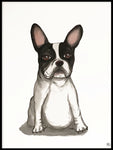 Poster: French Bulldog, av Lindblom of Sweden