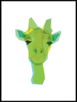 Poster: Giraffe, av Utgångna produkter