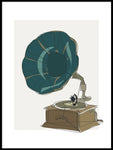 Poster: Grammofon, av LIWE
