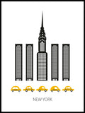 Poster: New York, av Forma Nova