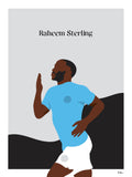 Poster: Raheem Sterling, av Tim Hansson