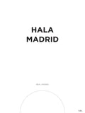 Poster: Real Madrid, av Tim Hansson