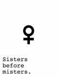 Poster: Sisters before misters, av Anna Mendivil / Gypsysoul