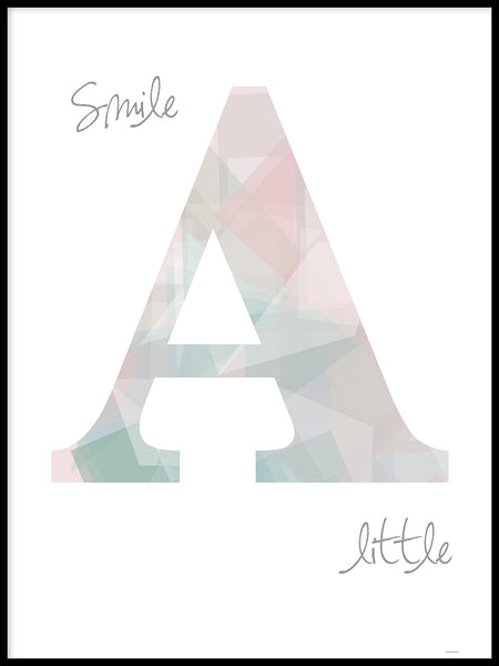 Poster: Smile a little, av ANNABOYE
