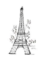 Poster: Spring in Paris, av Elina Dahl