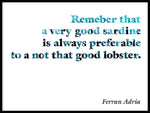 Poster: Words by Ferran Adria, av The Wall Cookbook