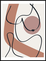 Poster: Abstract Body, av LIWE