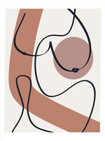 Poster: Abstract Body, av LIWE