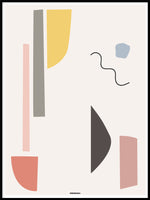 Poster: Abstrakt, av Fröken Form