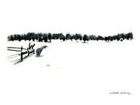 Poster: Alvaret, vinter, av Lisbeth Svärling