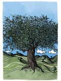 Poster: Andalusien: Olivträd, av Utgångna produkter