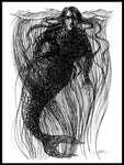Poster: Angry Mermaid, av Utgångna produkter