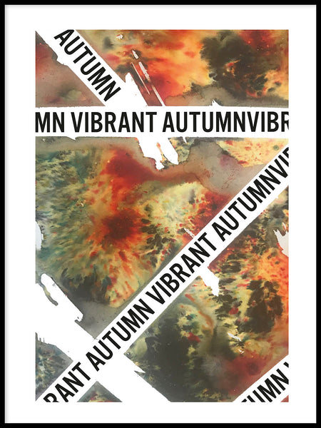 Poster: Autumn, av Utgångna produkter