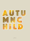 Poster: Autumnchild, av Utgångna produkter