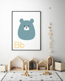 Poster: B Bear, av Katri Hansson