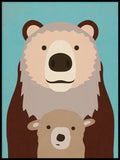 Poster: Baby Bear, av Utgångna produkter