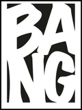 Poster: Bang, av Paperago