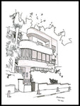 Poster: Bauhaus arkitektur, Tel-Aviv, av Utgångna produkter