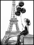 Poster: Black Balloons, av Magdalena Martin Photography