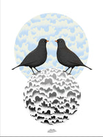 Poster: Blackbirds, av Utgångna produkter