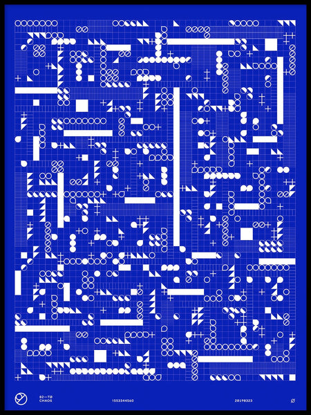 Poster: Blue Screen, av Puldefranck