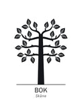Poster: Bok, Skånes landskapsblomma, av Paperago