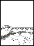 Poster: Bron över Prag, av Utgångna produkter