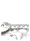 Poster: Bron över Prag, av Utgångna produkter