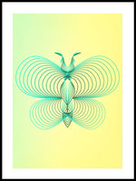 Poster: Butterfly effect, av Jeanett Silwärn