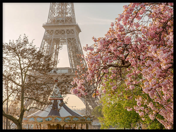 Poster: Cherry Blossom at Eiffel II, av Magdalena Martin Photography