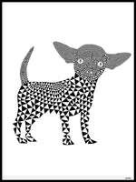 Poster: Chihuahua, av Caro-lines