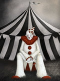 Poster: Cirkus, Clown, av Majali Design & Illustration