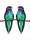 Poster: Colorful Birds #19, av PIEL Design