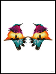 Poster: Colorful Birds #32, av PIEL Design