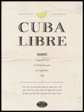Poster: Cuba Libre, av Utgångna produkter