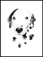 Poster: Dalmatian, av Cora konst & illustration