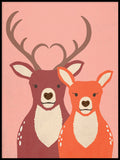 Poster: Dear Deer, av Utgångna produkter