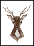 Poster: Deer, av ANNABOYE