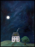 Poster: Det rosa huset, av EMELIEmaria