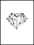 Poster: Diamond, av Lotta Larsdotter