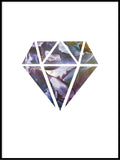 Poster: Diamond, night, av LIWE
