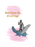 Poster: Don't grow up!, av Marievictoria Design