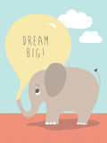 Poster: Dream big, av Utgångna produkter