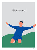 Poster: Eden Hazard, av Tim Hansson