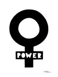 Poster: Fem Power, av Josephine Skapare