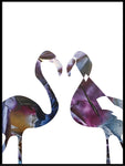 Poster: Flamingo, night, av LIWE